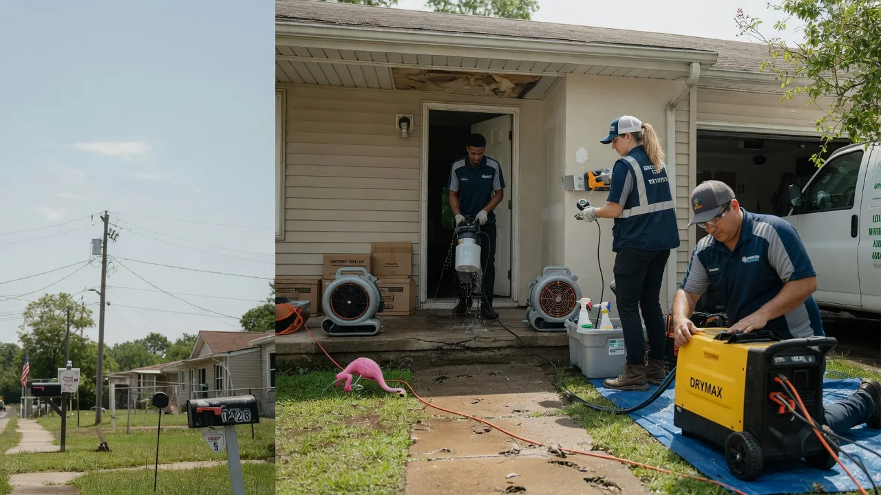 Storm Damage Water Removal in Sparks, OK near me